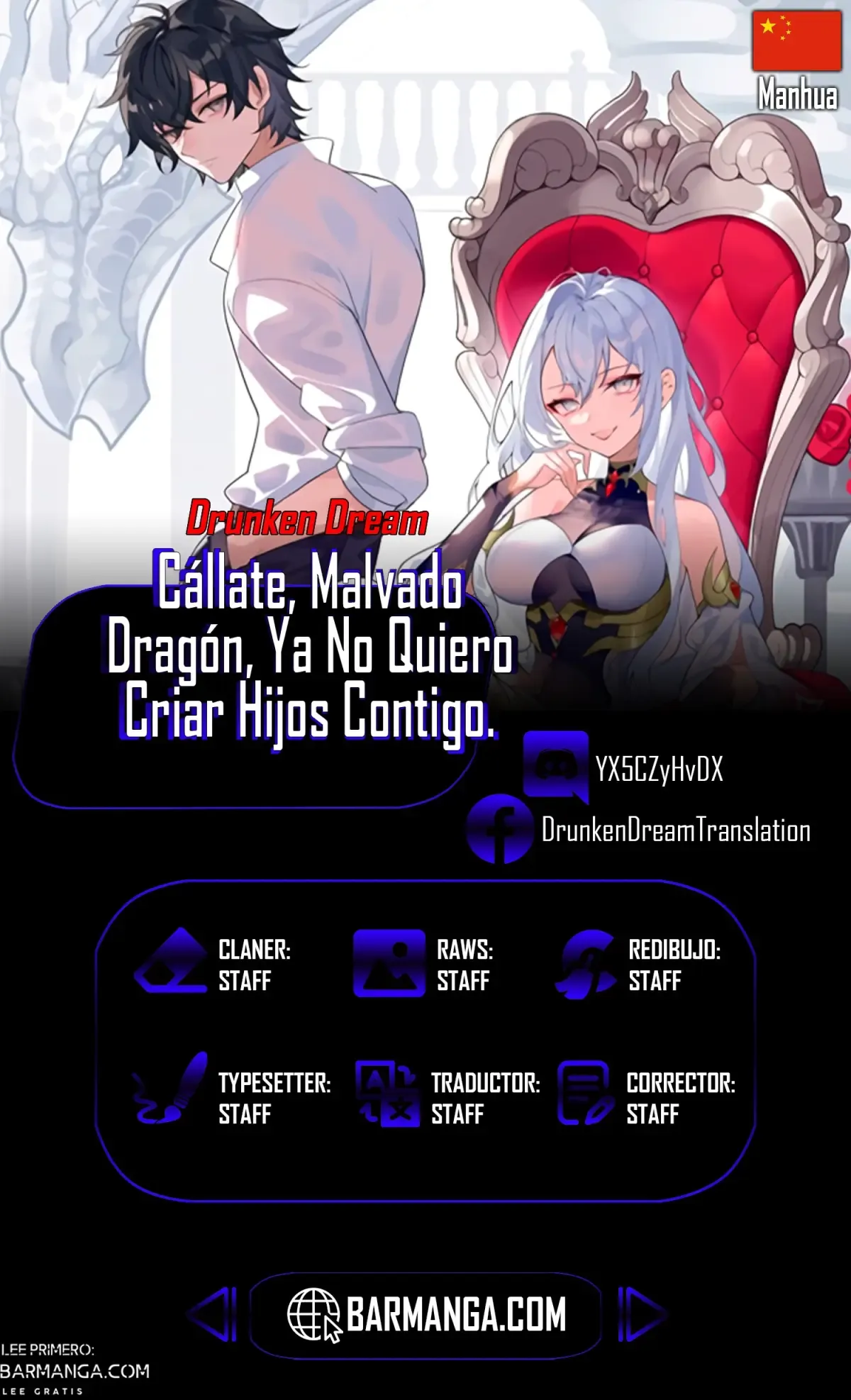 ¡Cállate dragona, ya no quiero tener mas hijos contigo! Capítulo 82 en Línea - página 1