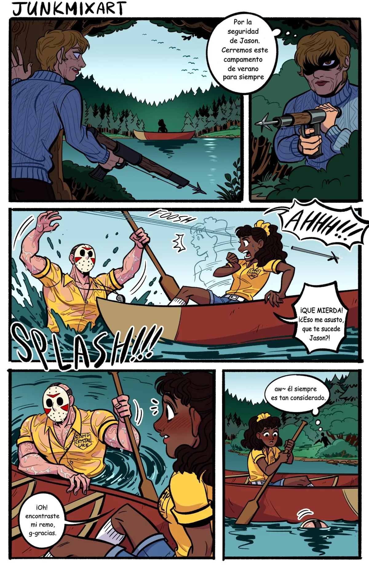 camp counselor jason Capítulo 5 en Línea - página 5