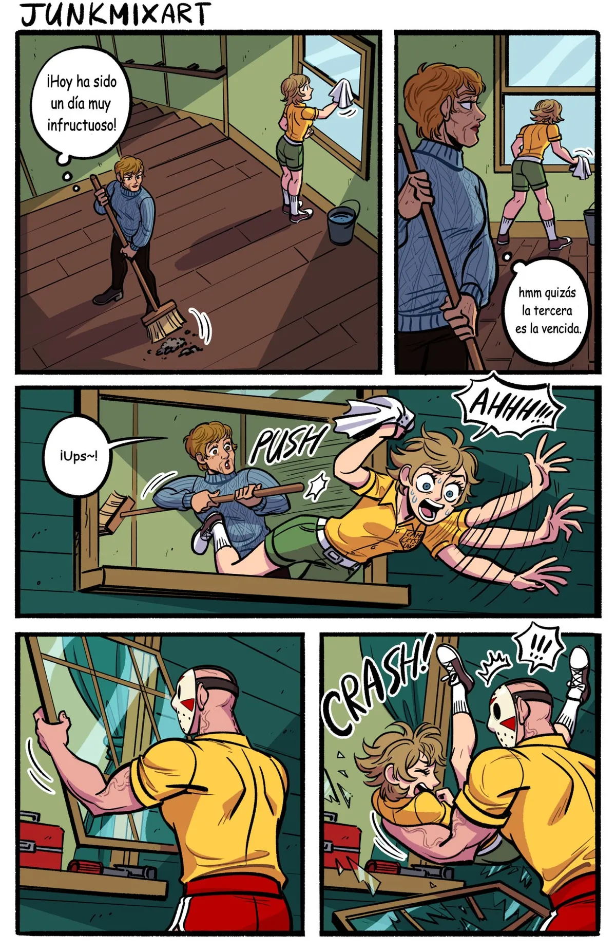 camp counselor jason Capítulo 5 en Línea - página 6