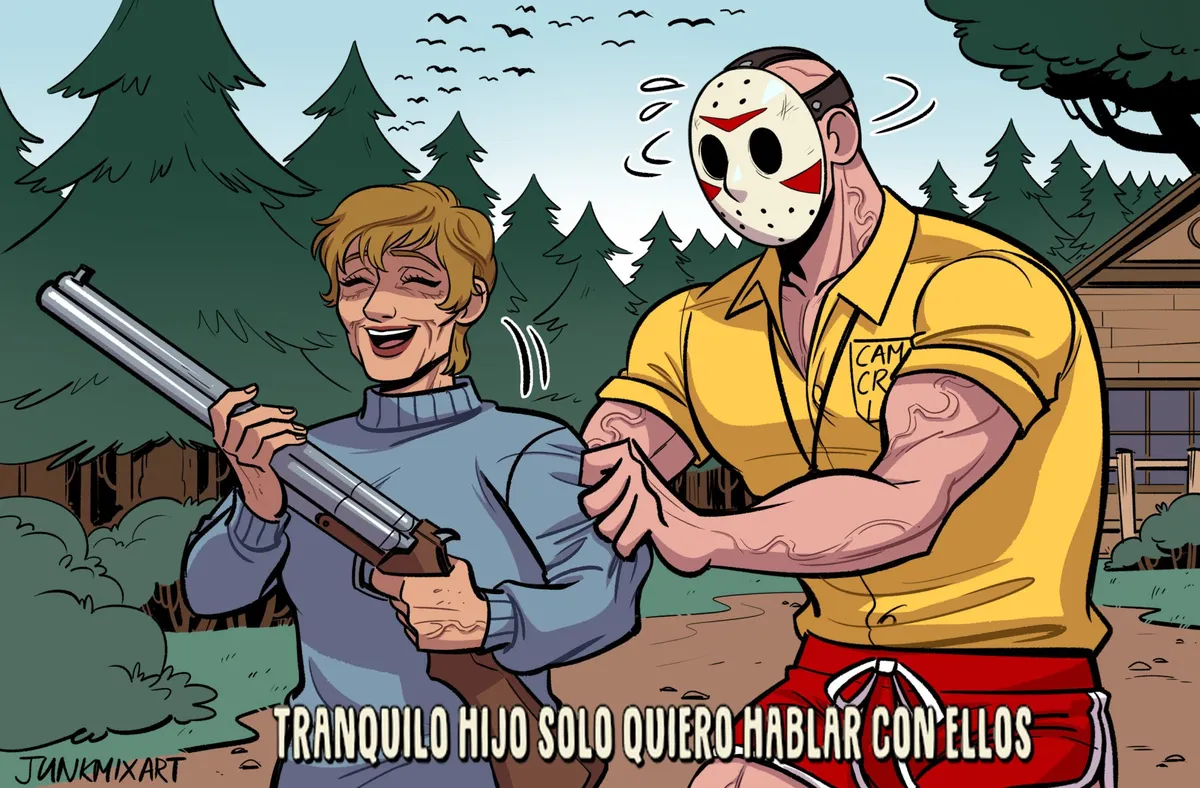 camp counselor jason Capítulo 5 en Línea - página 9