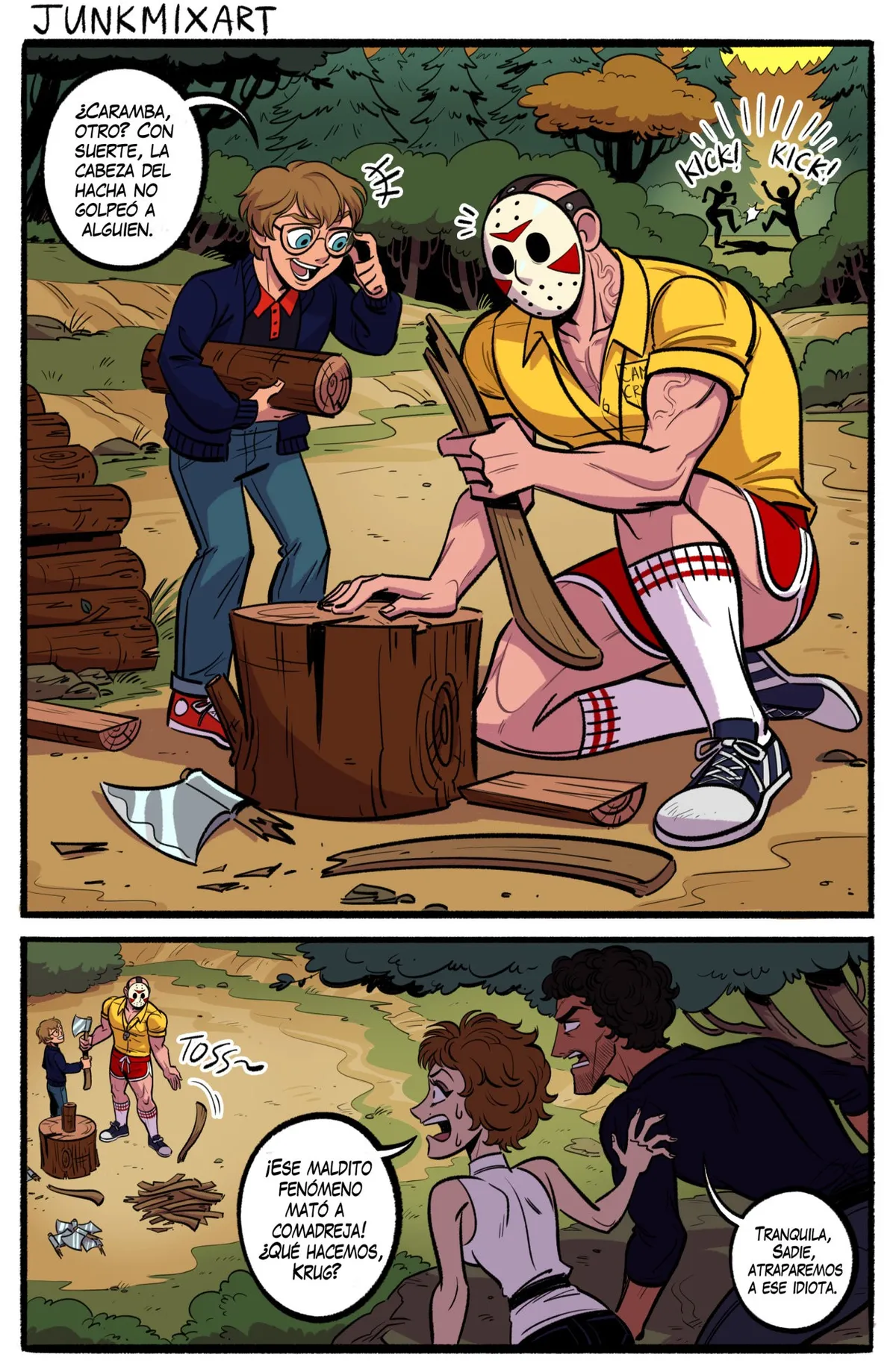 camp counselor jason Capítulo 8 en Línea - página 3