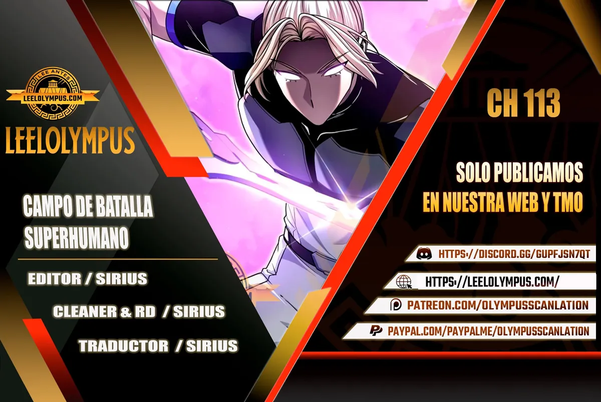 Campo de batalla superhumano Capítulo 113 en Línea - página 1