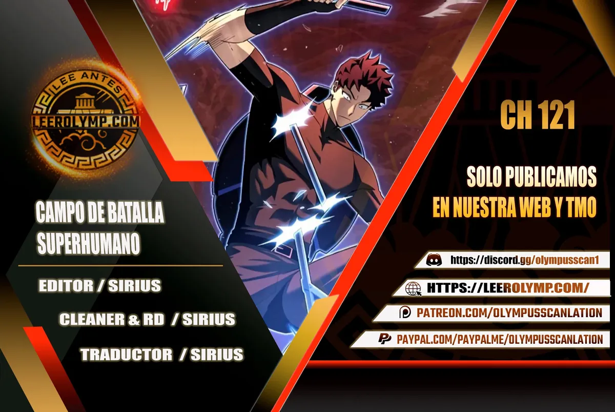 Campo de batalla superhumano Capítulo 121 en Línea - página 1