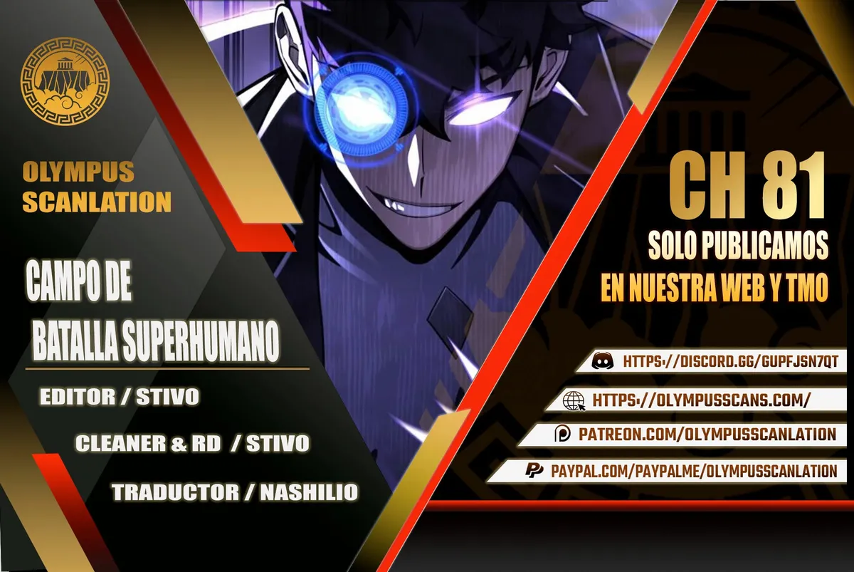 Campo de batalla superhumano Capítulo 81 en Línea - página 1