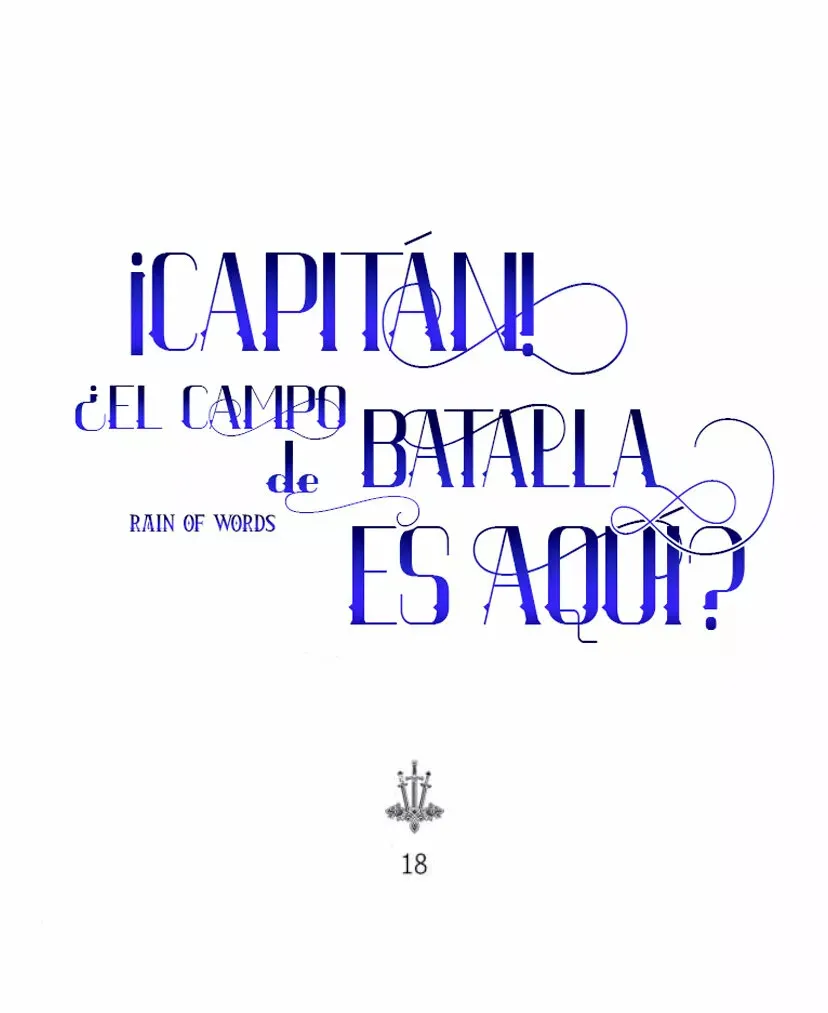¡Capitan!¿Es este el campo de batlla? Capítulo 18 en Línea - página 3
