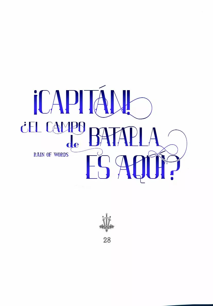 ¡Capitan!¿Es este el campo de batlla? Capítulo 28 en Línea - página 21