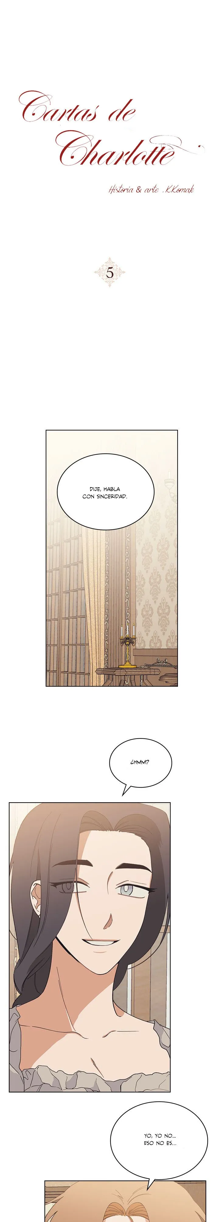 Cartas de Charlotte Capítulo 5 en Línea - página 1