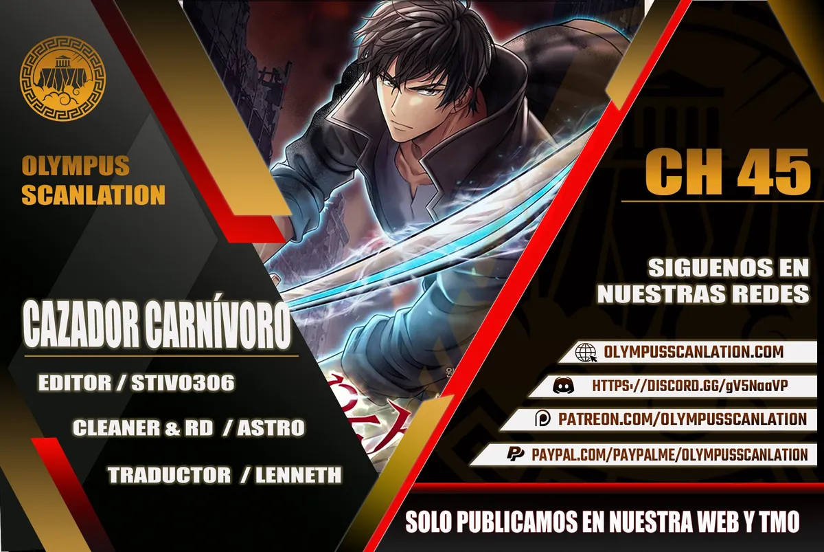 Cazador Carnívoro Capítulo 45 en Línea - página 1