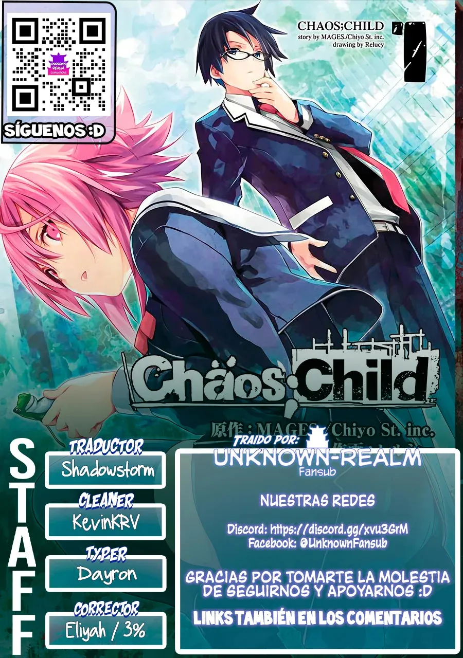 Chaös;Child Capítulo 1 en Línea - página 1