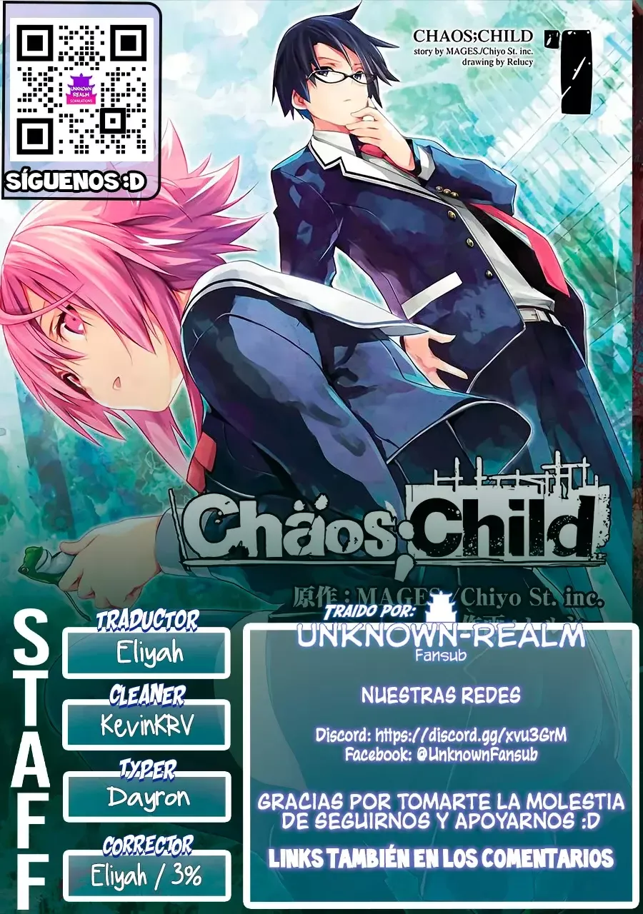 Chaös;Child Capítulo 2 en Línea - página 1