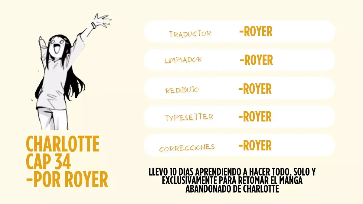 Charlotte Capítulo 34 en Línea - página 1