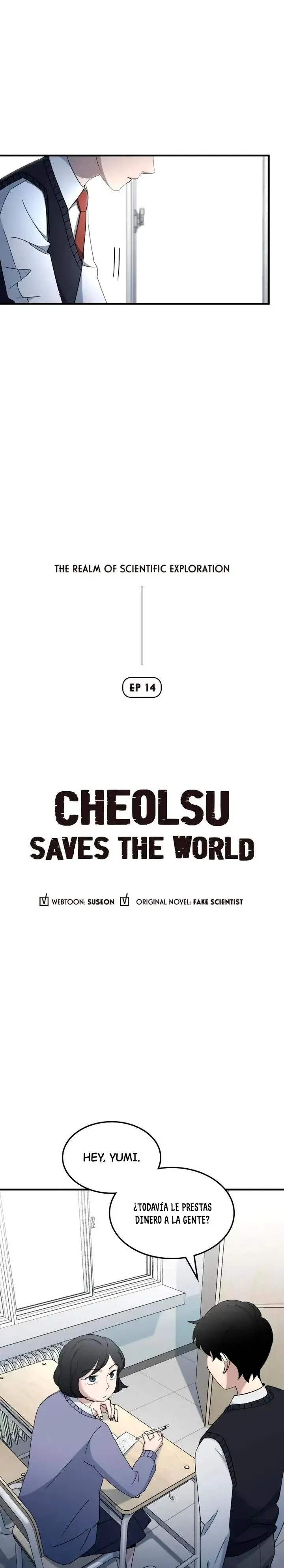 Cheolsu, salva el mundo Capítulo 14 en Línea - página 1