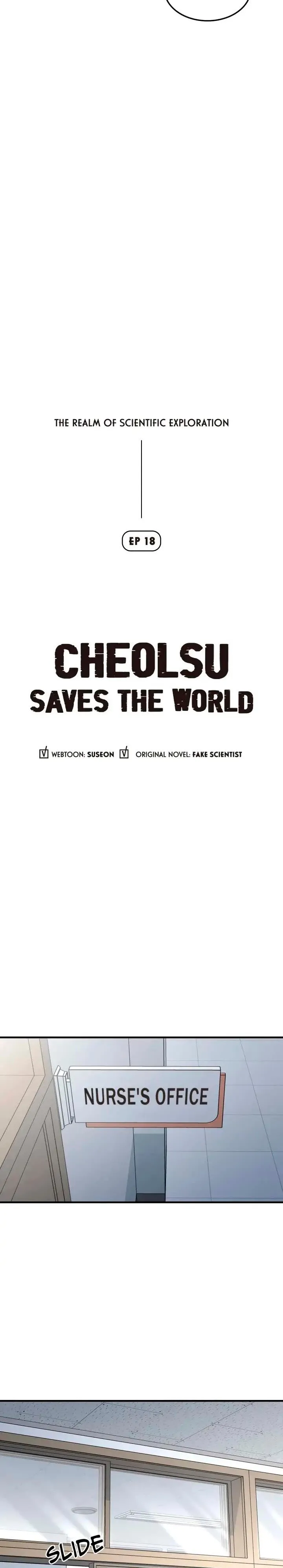 Cheolsu, salva el mundo Capítulo 18 en Línea - página 1