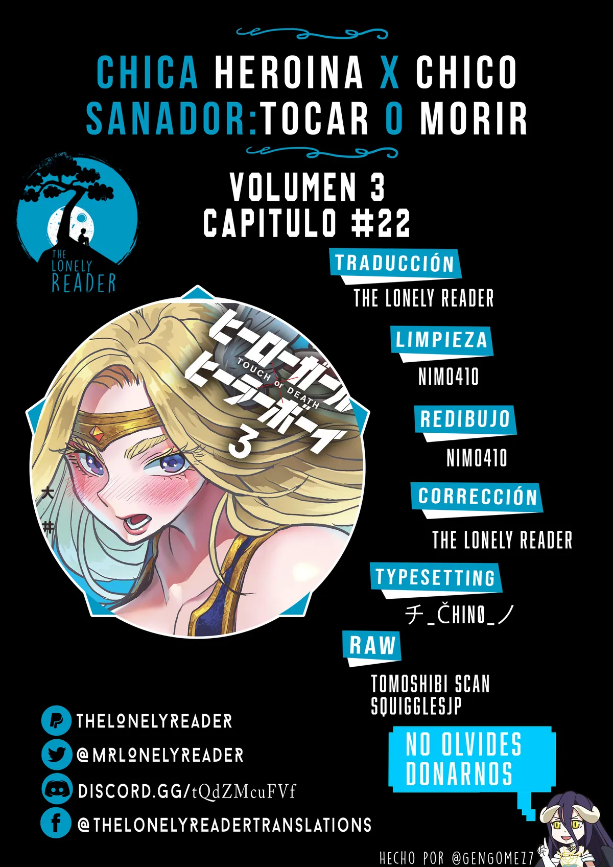 Chica Heroína x Chico Sanador: Tocar o Morir Capítulo 22 en Línea - página 1
