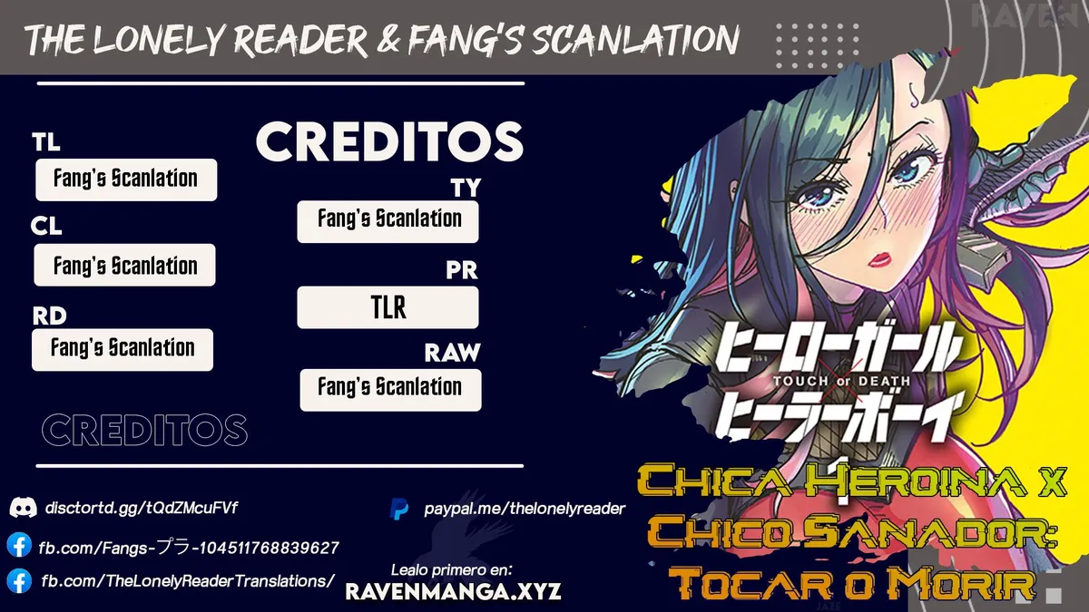Chica Heroína x Chico Sanador: Tocar o Morir Capítulo 8 en Línea - página 1