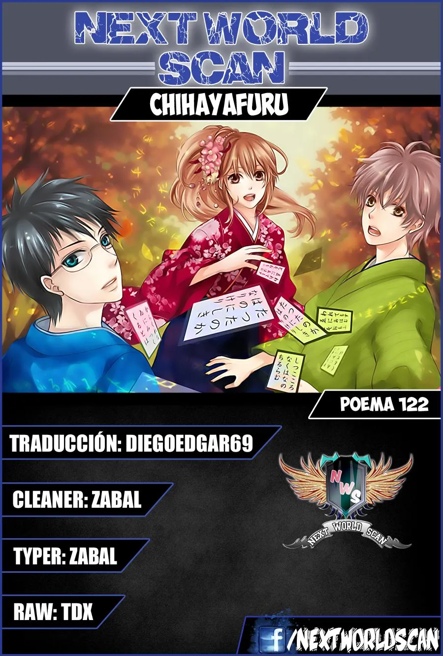 Chihayafuru Capítulo 122 en Línea - página 1