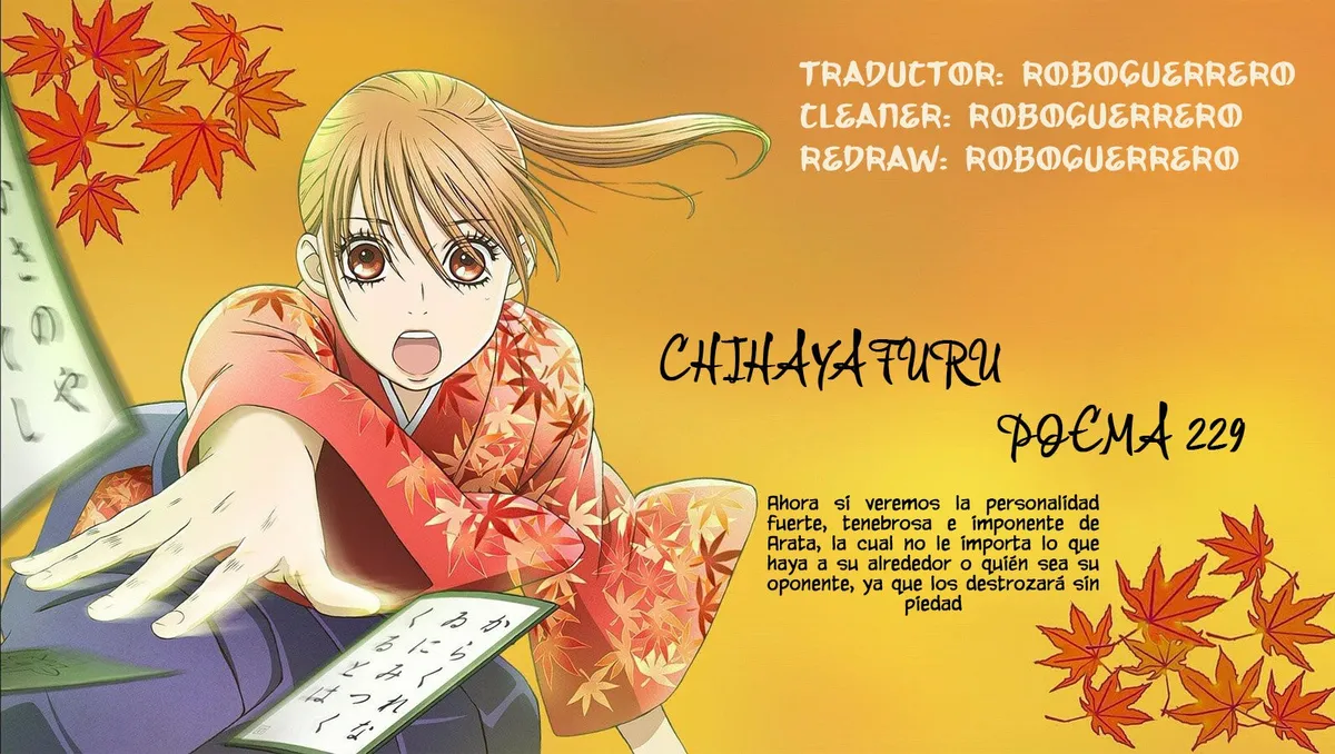 Chihayafuru Capítulo 233 en Línea - página 1
