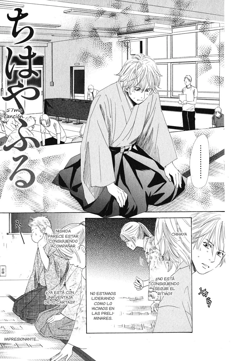 Chihayafuru Capítulo 57 en Línea - página 1