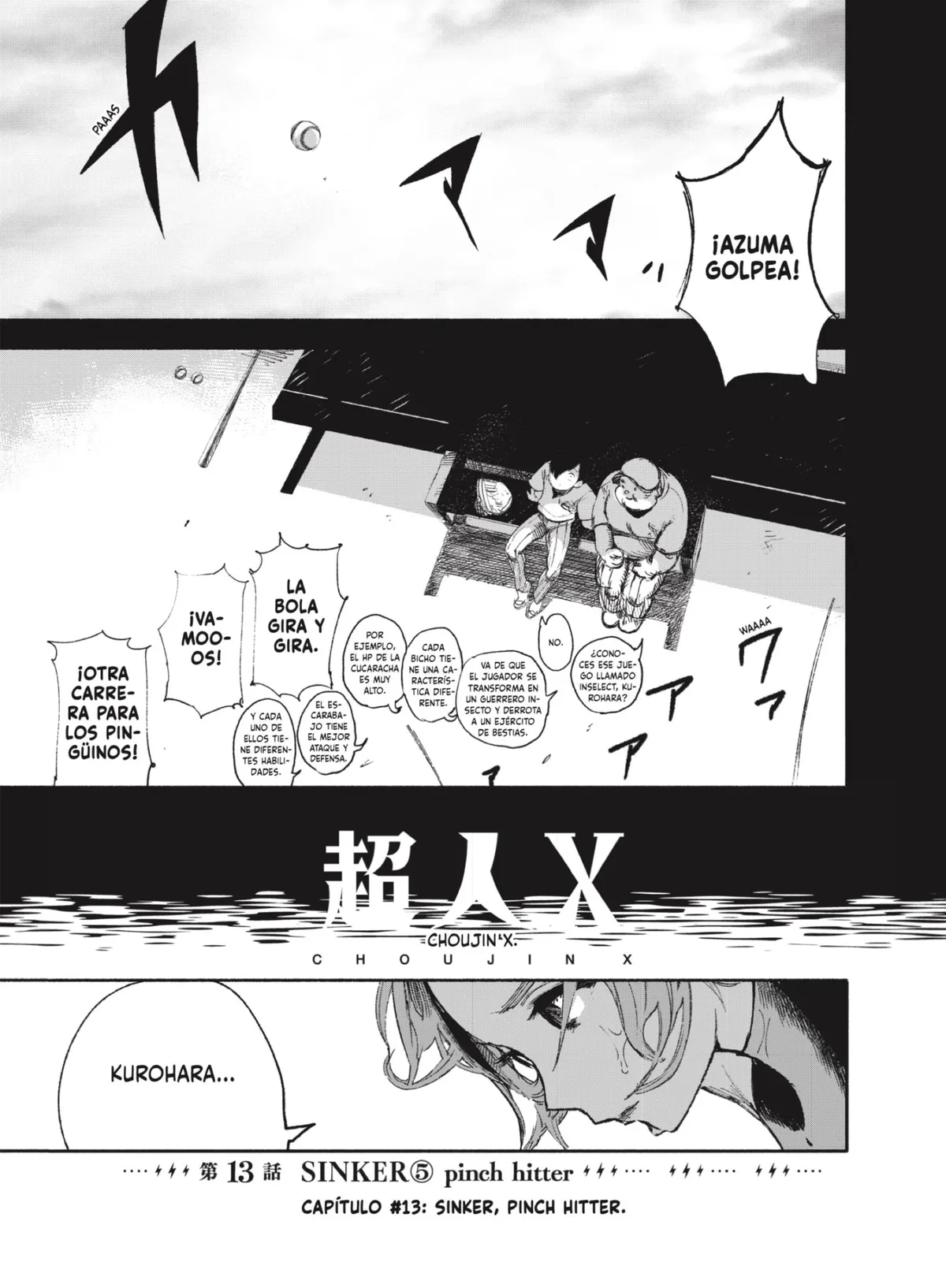 Choujin X Capítulo 13 en Línea - página 1