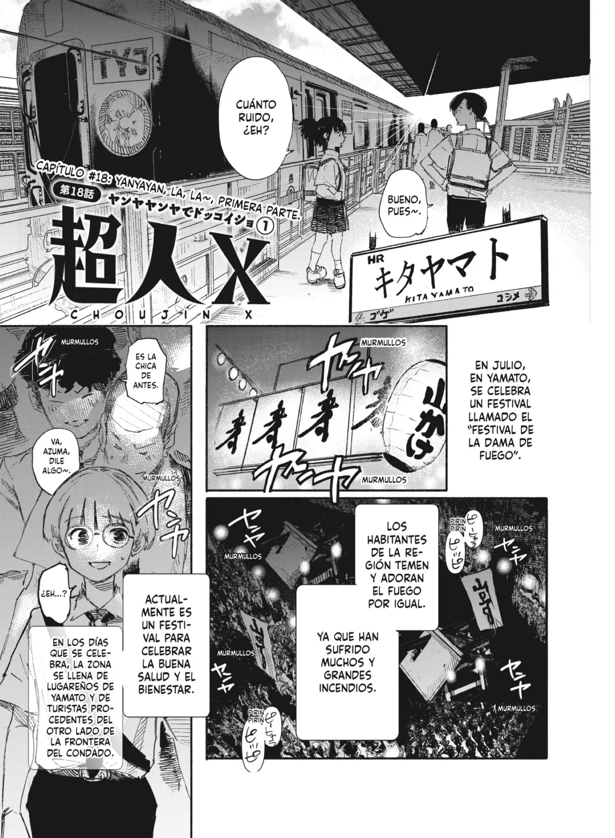 Choujin X Capítulo 18 en Línea - página 1
