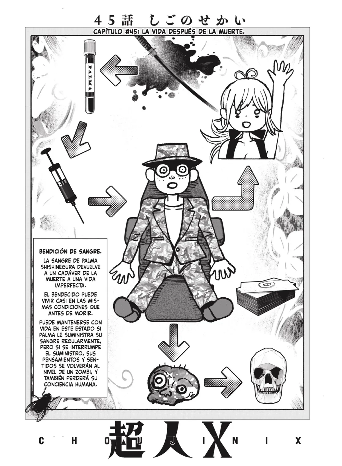 Choujin X Capítulo 45 en Línea - página 1