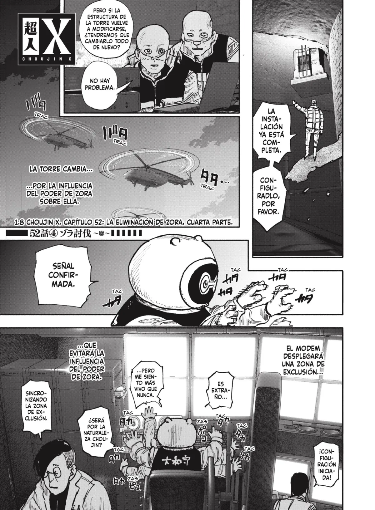 Choujin X Capítulo 52.4 en Línea - página 1