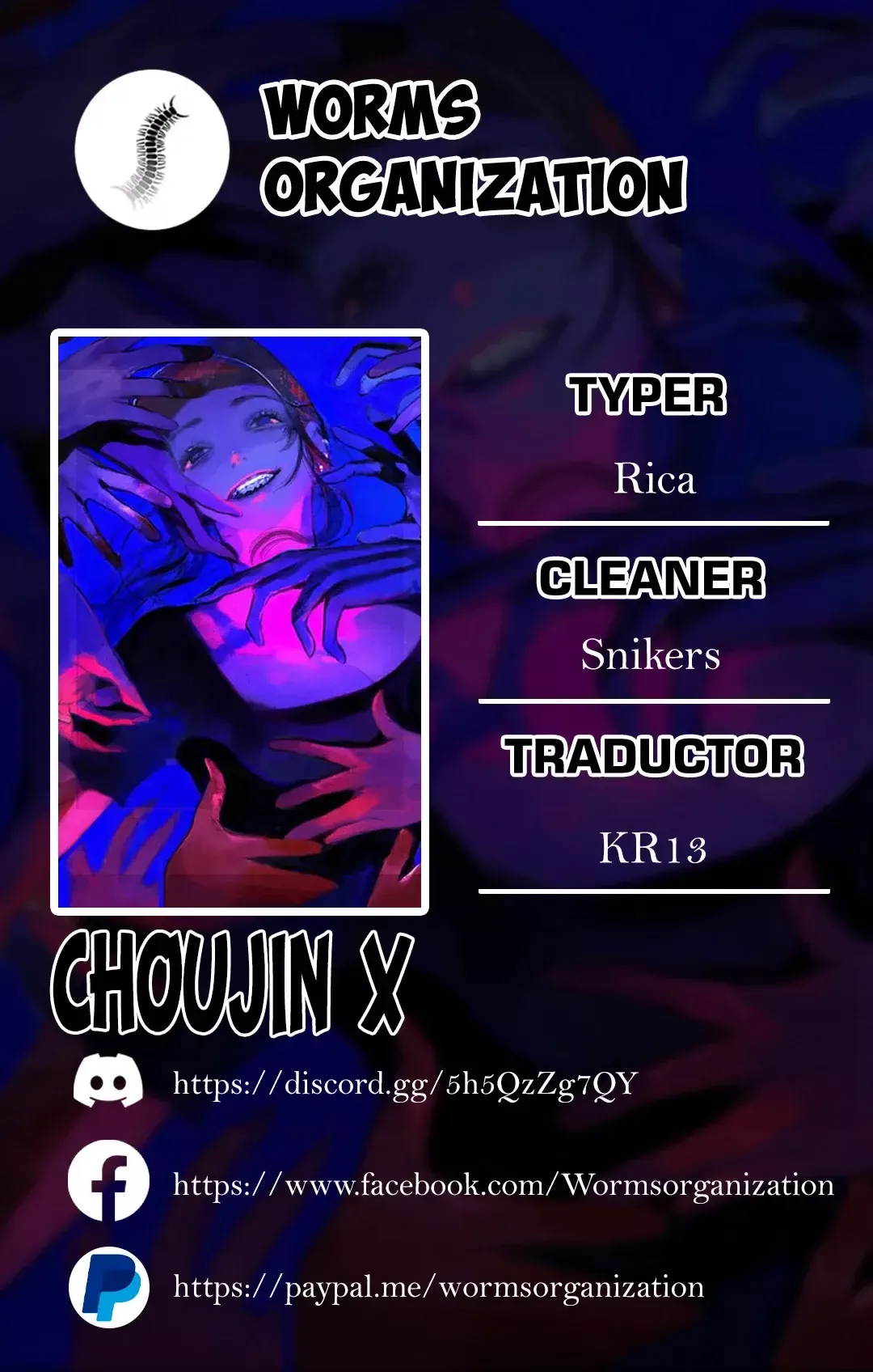 Choujin X Capítulo 55 en Línea - página 1