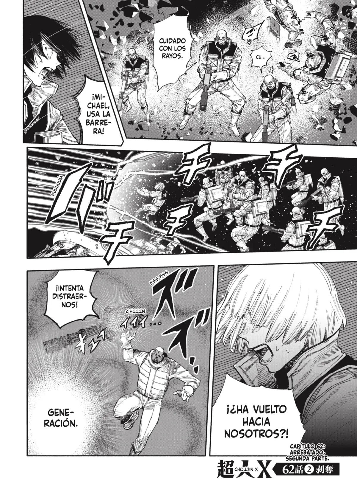 Choujin X Capítulo 62.2 en Línea - página 1