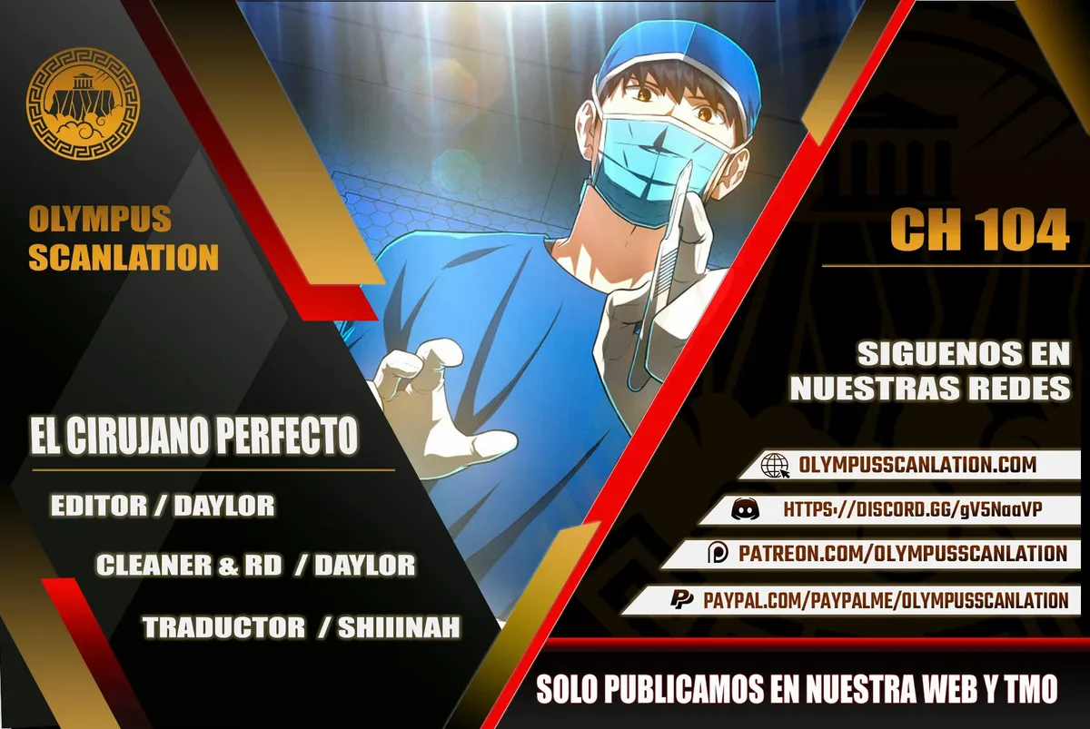Cirujano Perfecto Capítulo 104 en Línea - página 1