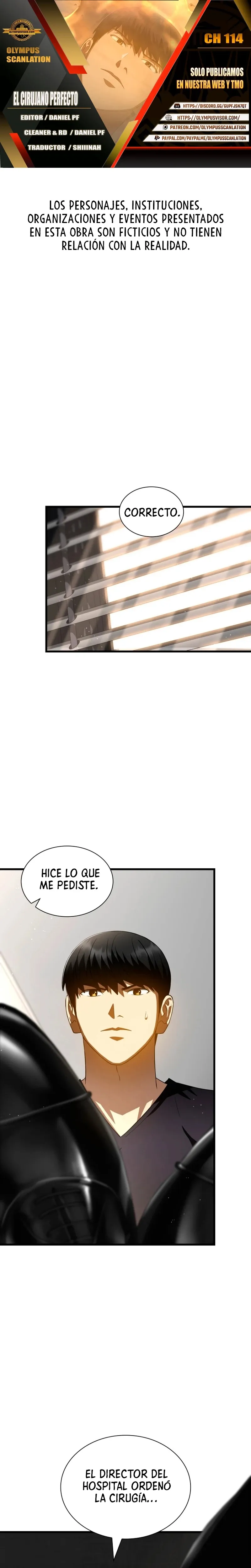 Cirujano Perfecto Capítulo 114 en Línea - página 1