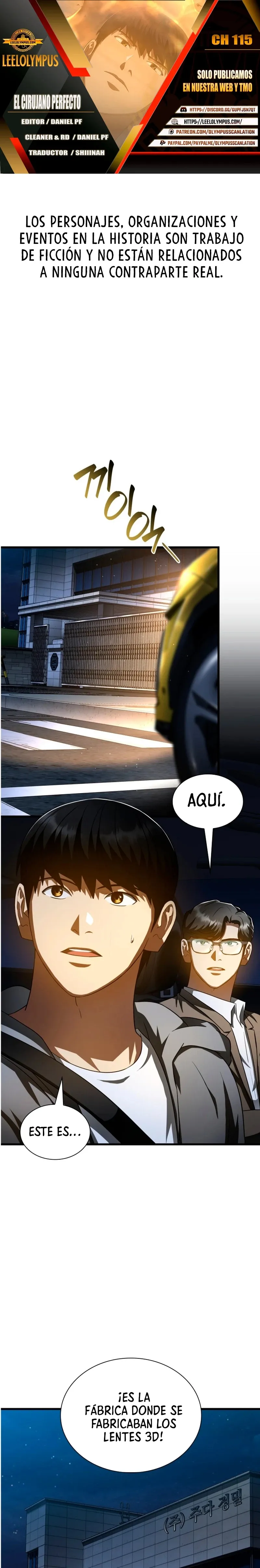 Cirujano Perfecto Capítulo 115 en Línea - página 1