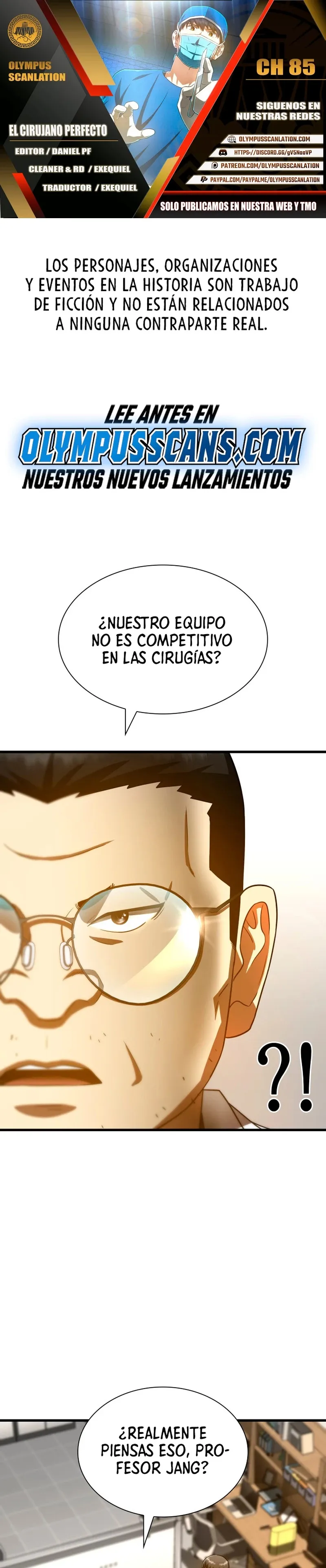 Cirujano Perfecto Capítulo 85 en Línea - página 1