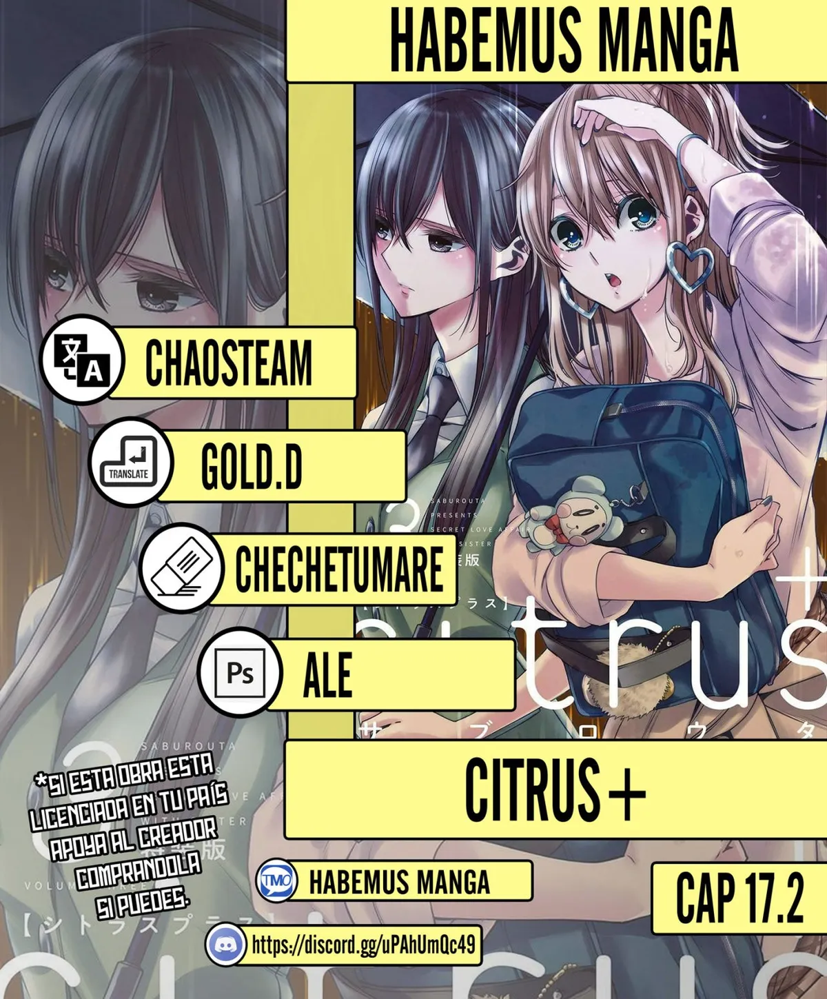 Citrus+ Capítulo 17.2 en Línea - página 1