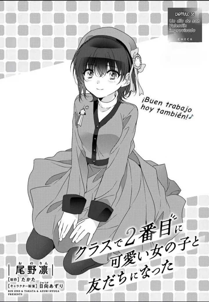 Class de 2 Banme ni Kawaii Onna no Ko to Tomodachi ni Natta Capítulo 38.1 en Línea - página 1