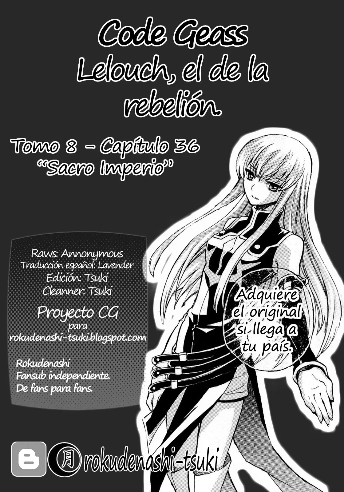 Code Geass: Lelouch of the Rebellion Capítulo 36 en Línea - página 1
