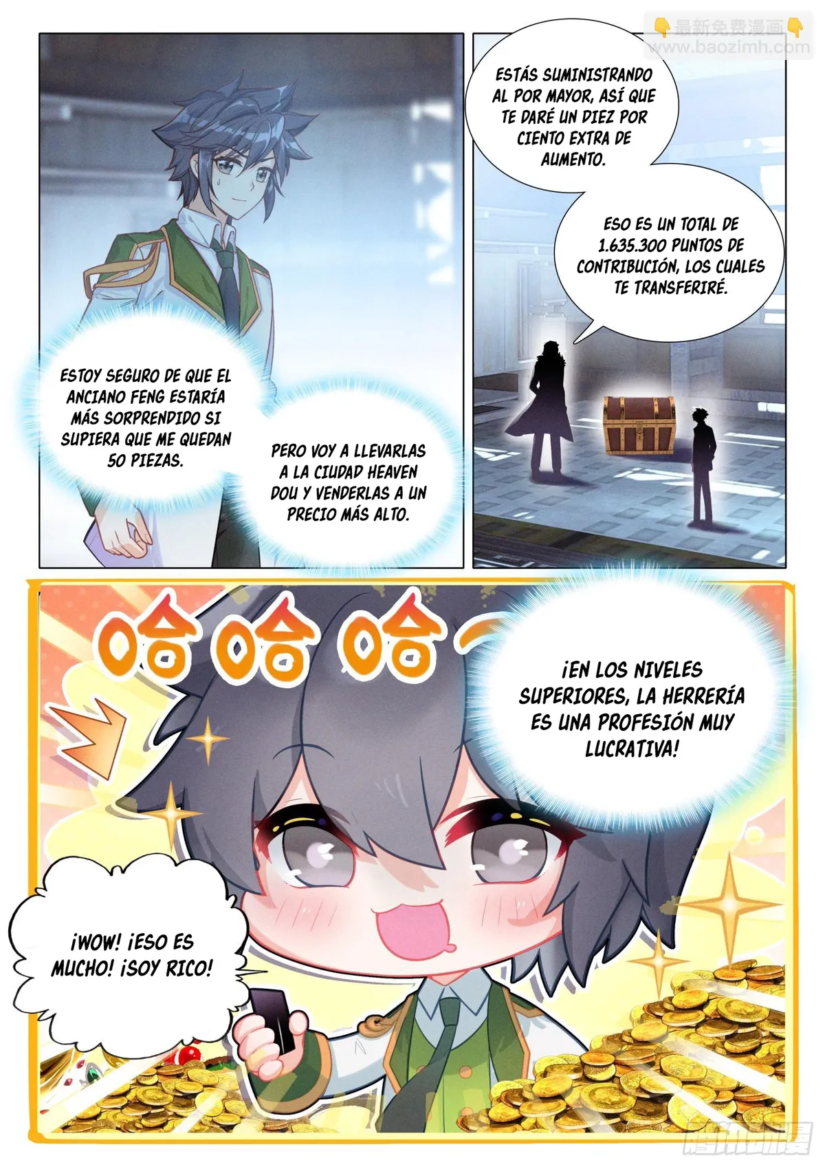 Combat Continent 3: The Legend of the Dragon King Capítulo 287 en Línea - página 4