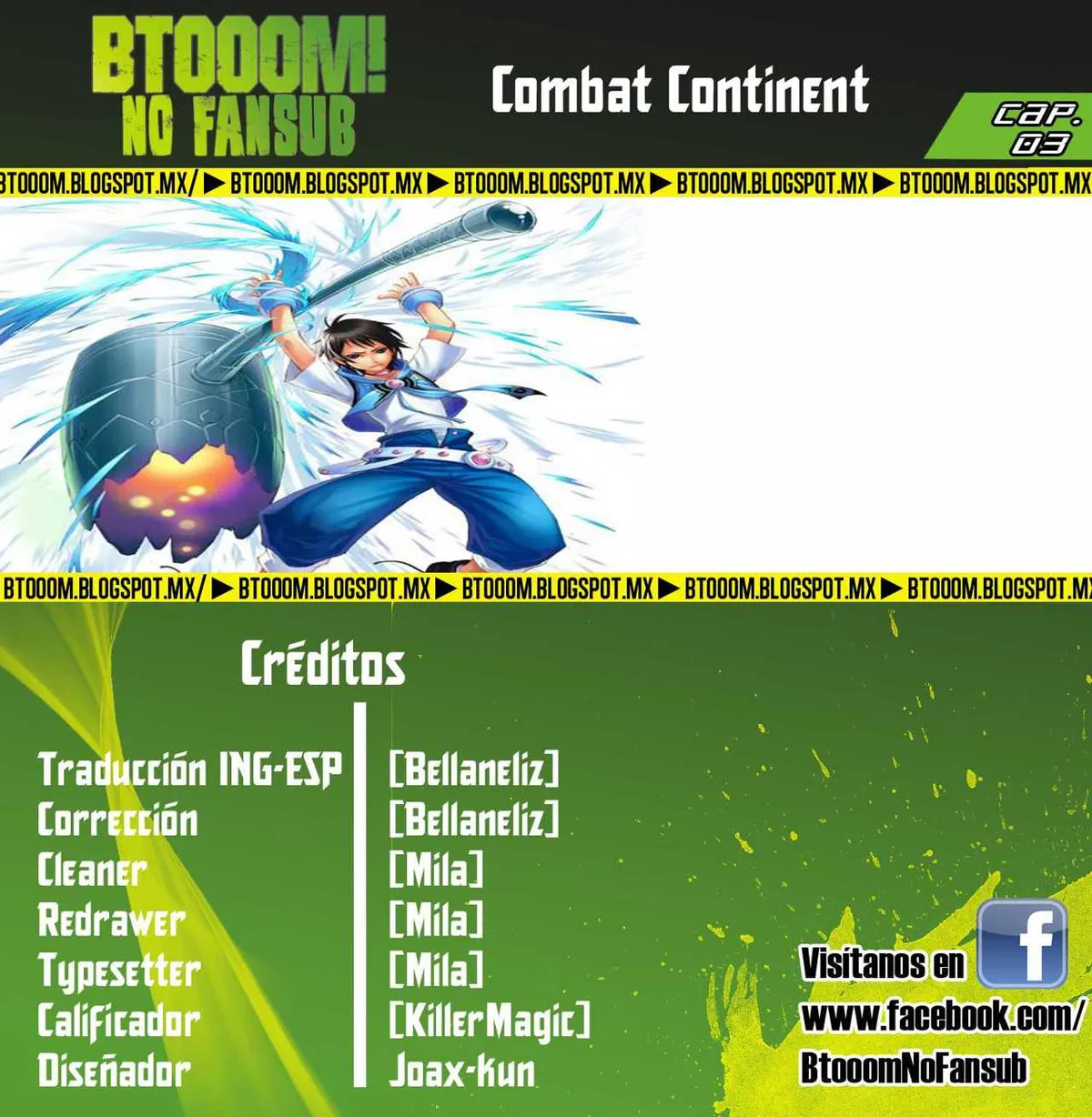 Combat Continent Capítulo 3 en Línea - página 1