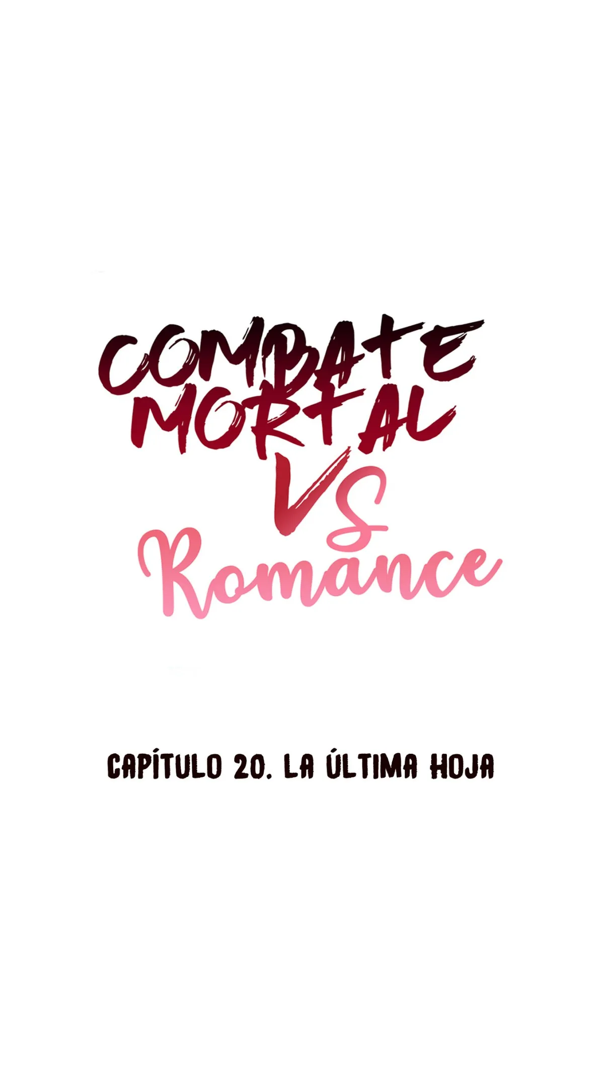 Combate mortal vs Romance Capítulo 20 en Línea - página 7