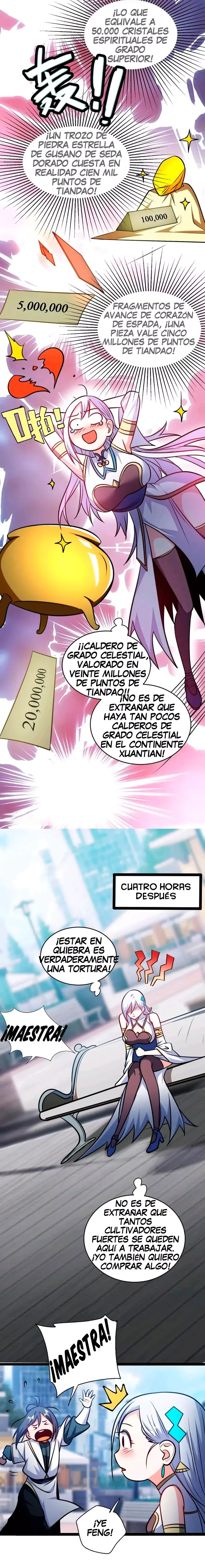 ¡comienza mi viaje para volverme invencible a partir de grandes gastos! Capítulo 154 en Línea - página 4