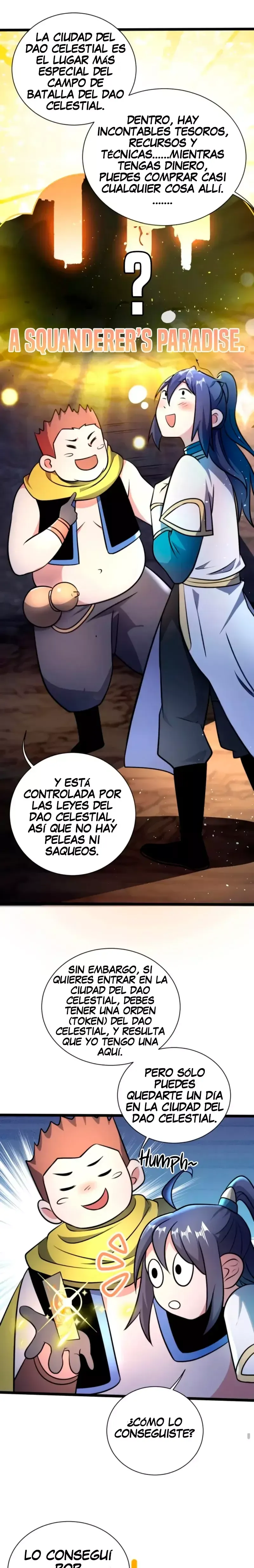 ¡comienza mi viaje para volverme invencible a partir de grandes gastos! Capítulo 58 en Línea - página 5
