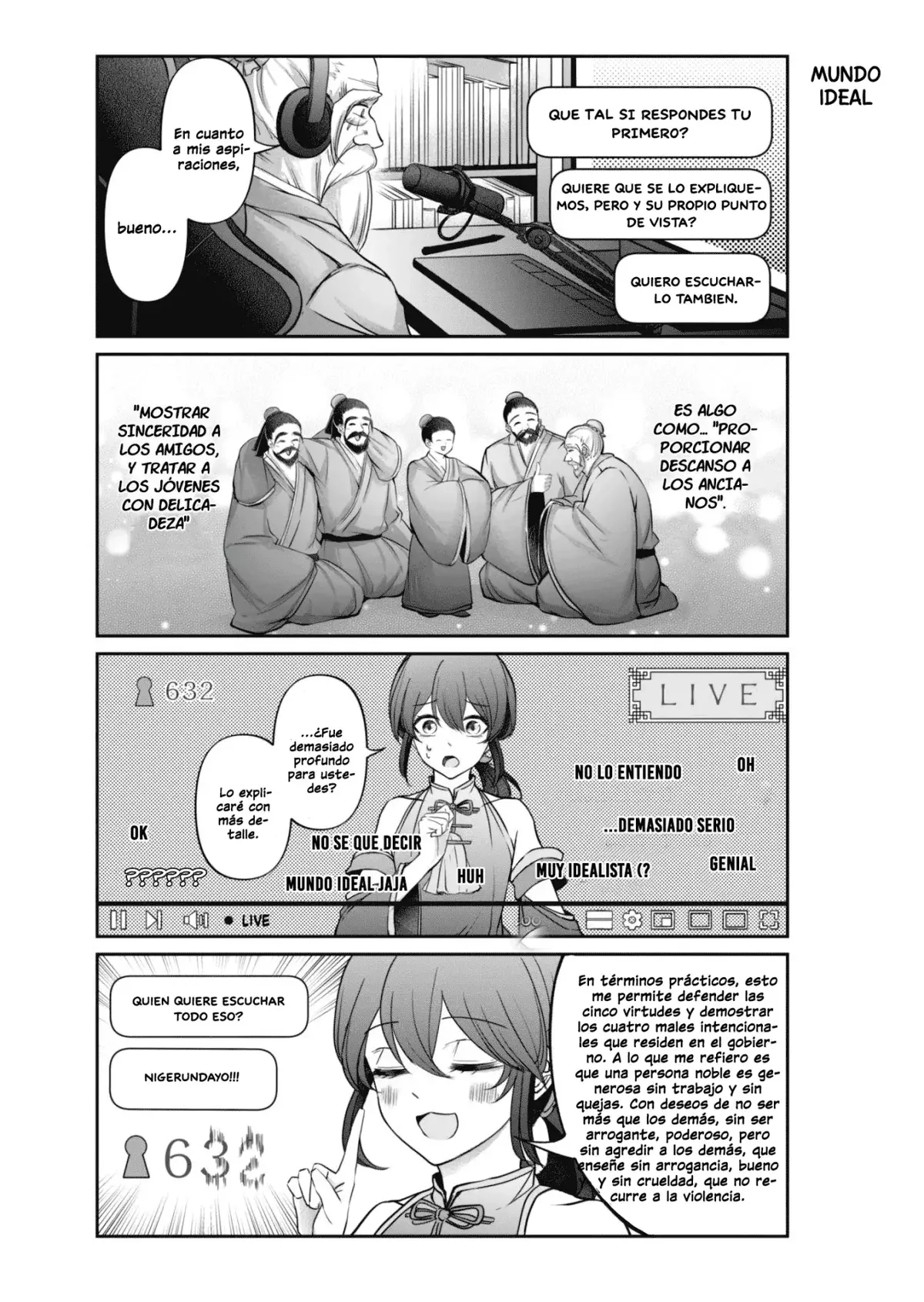 Confucio Vtuber Capítulo 3 en Línea - página 10