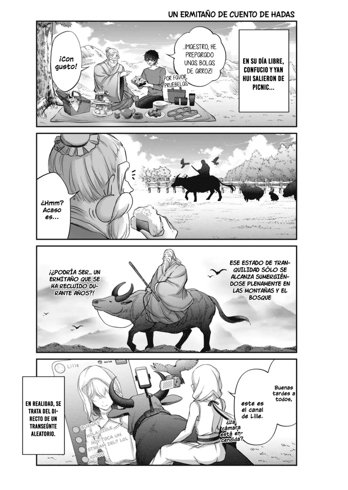 Confucio Vtuber Capítulo 6 en Línea - página 3