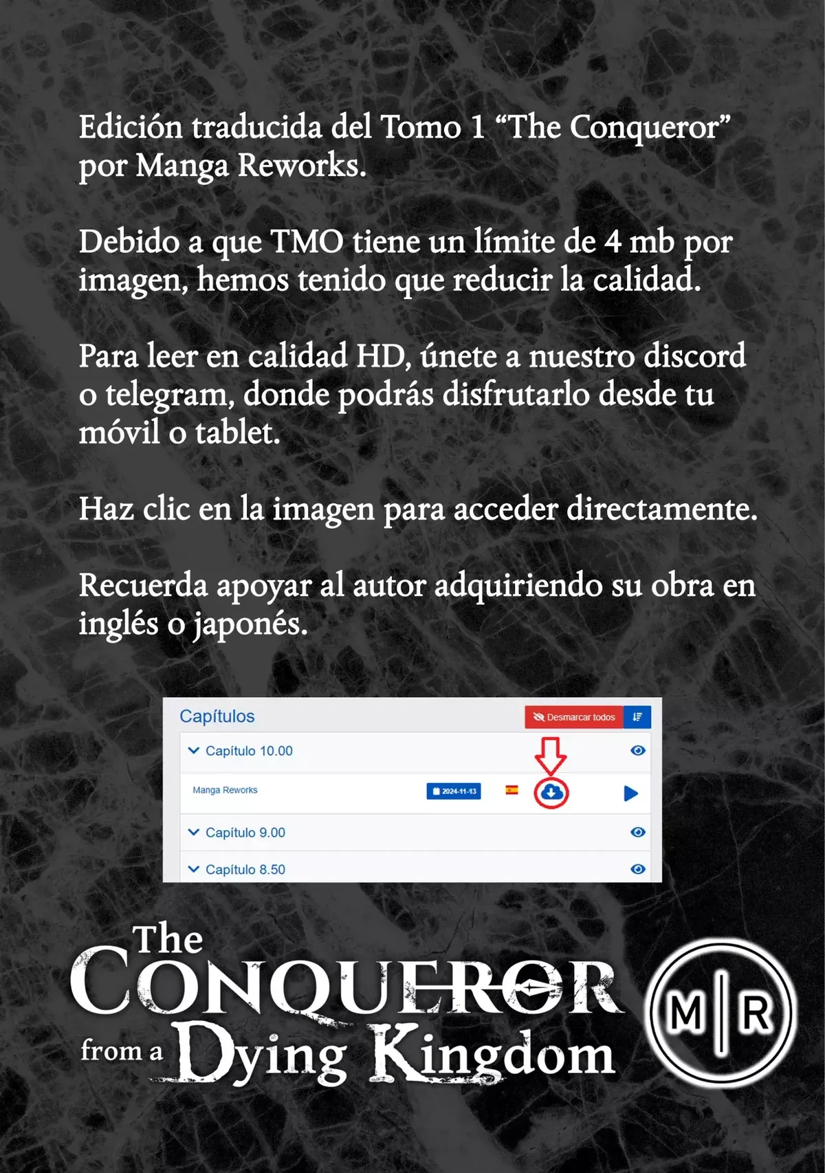Conquistador del Reino Moribundo Capítulo 4 en Línea - página 1
