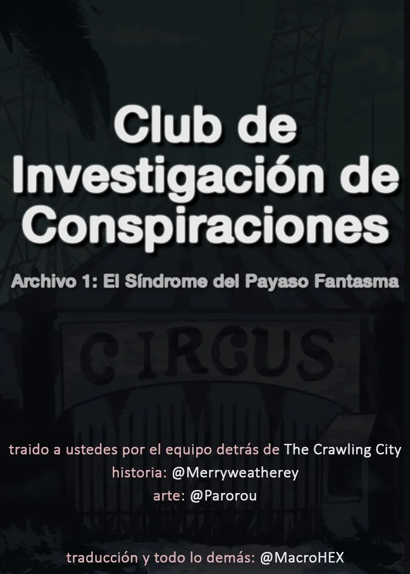 Conspiracy Research Club Capítulo 1 en Línea - página 1