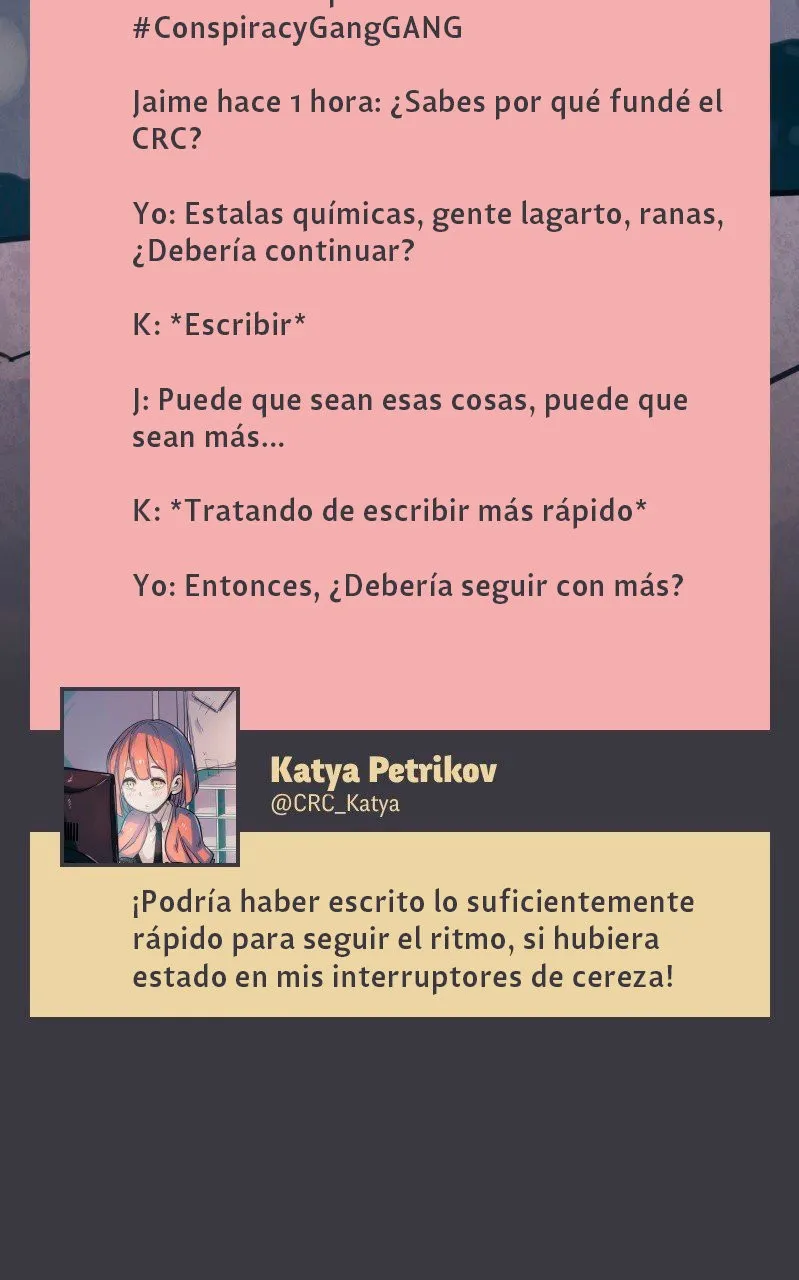 Conspiracy Research Club Capítulo 21 en Línea - página 25