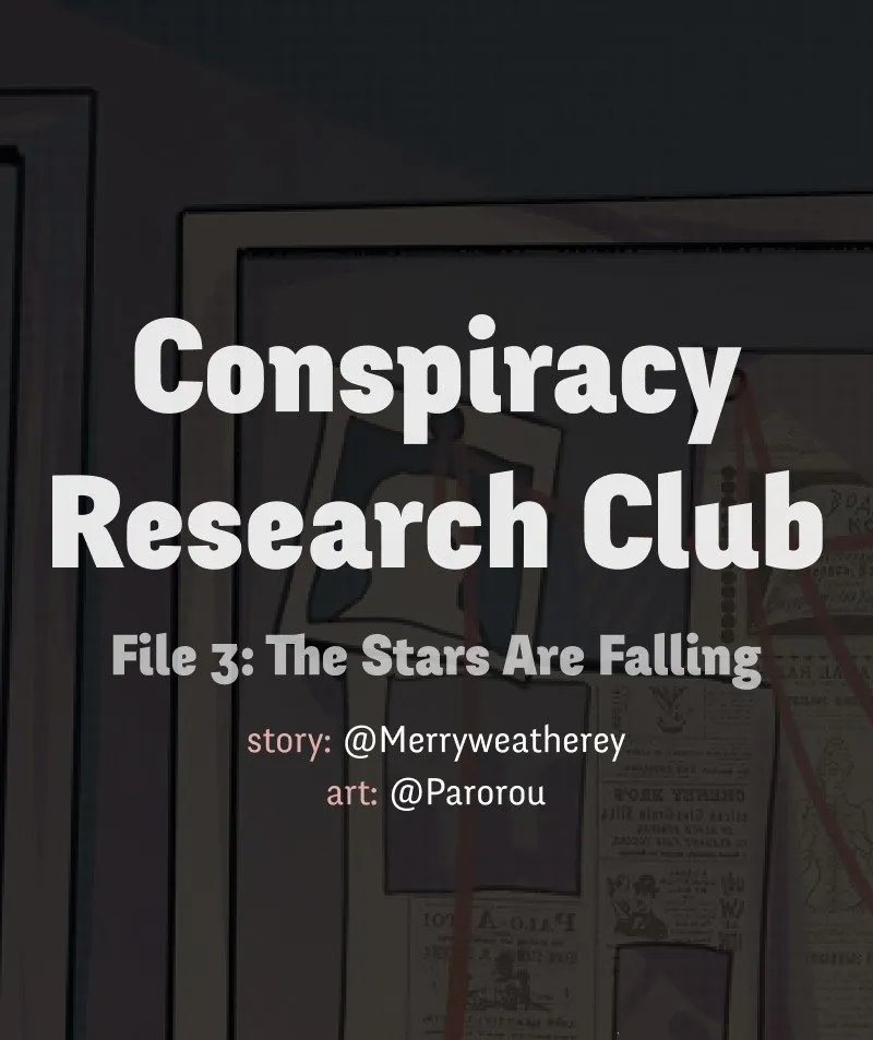 Conspiracy Research Club Capítulo 3 en Línea - página 1