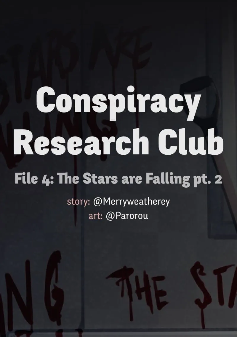 Conspiracy Research Club Capítulo 4 en Línea - página 1