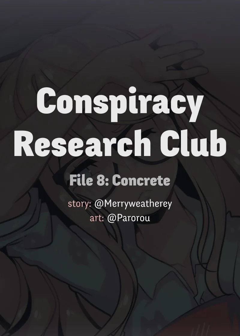 Conspiracy Research Club Capítulo 8 en Línea - página 1