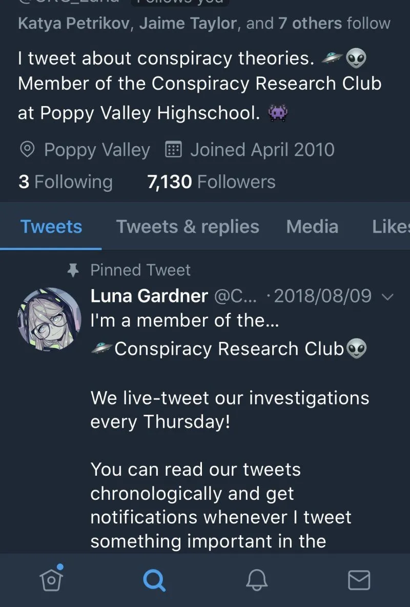 Conspiracy Research Club Capítulo 8 en Línea - página 54