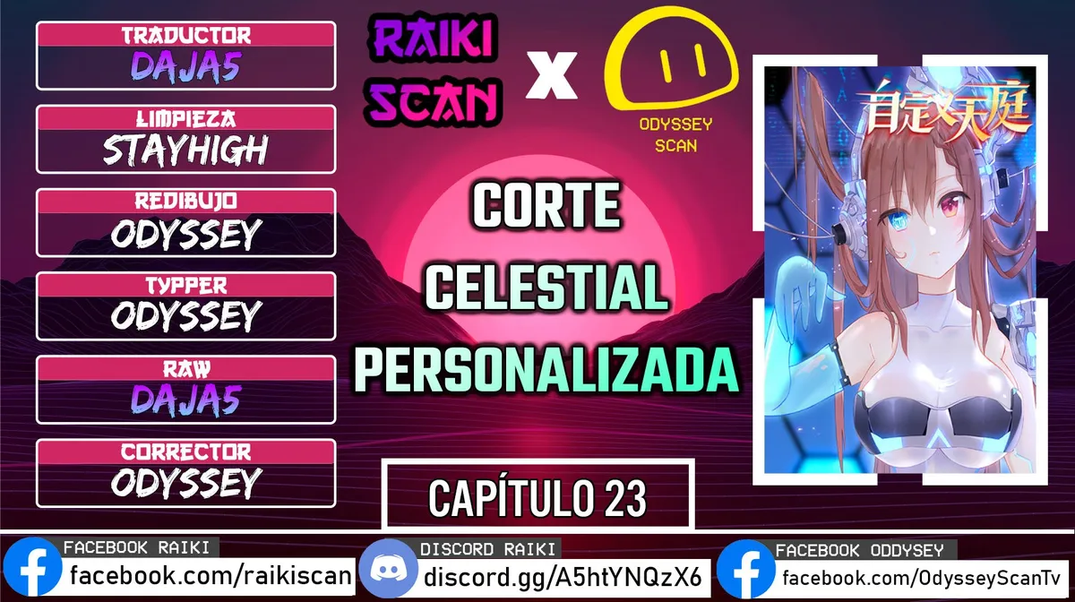 Corte celestial personalizada Capítulo 23 en Línea - página 1